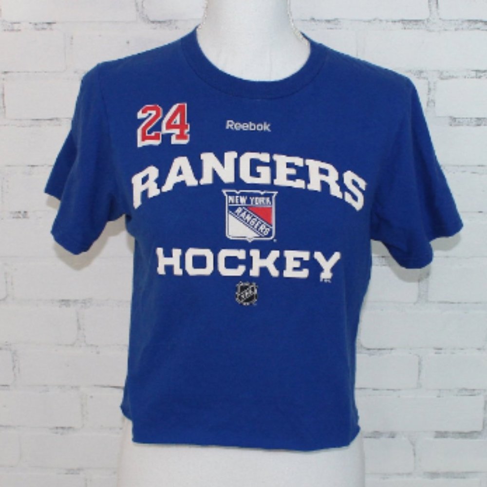 New York Rangers NHL Hockey T-shirt #24 Callahan